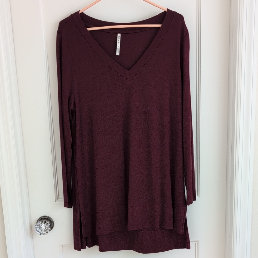 NWT Soma Cool Nights Sleep Shirt Medium M V-Neck Short Sleeve Loungewear